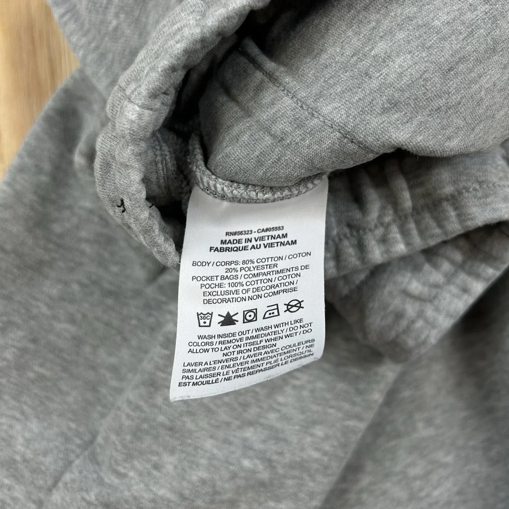 Nike Women's Small Gray Drawstring Sweatpants Joggers Casual Athleisure Lounge